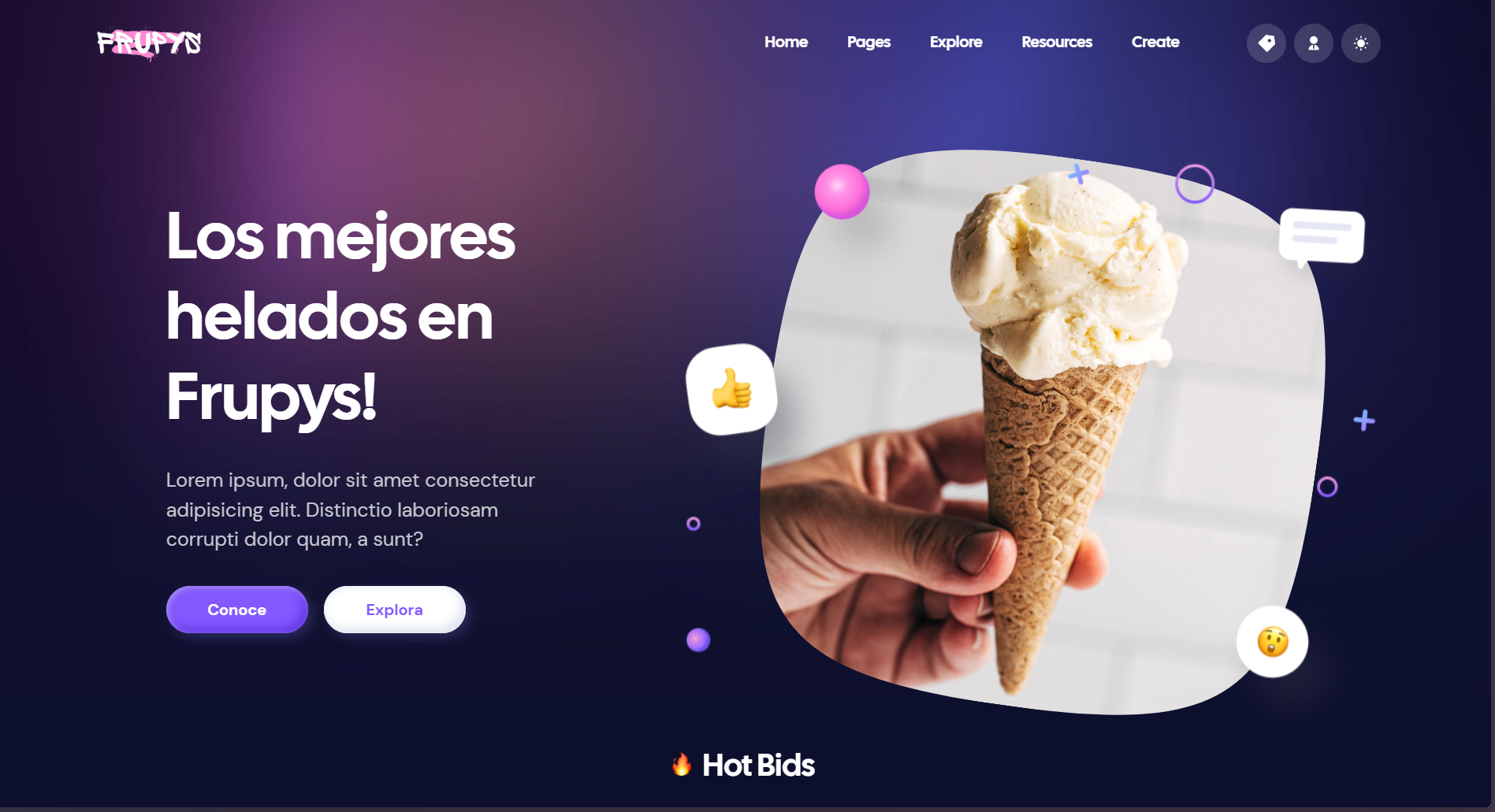 Frupys project screenshot