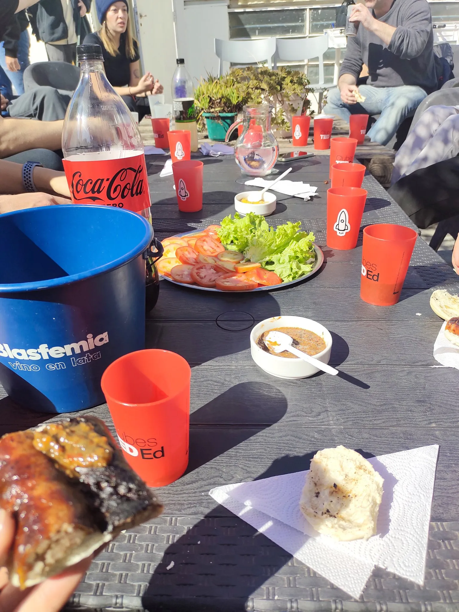 Lunch break at Casa Constel(AR)