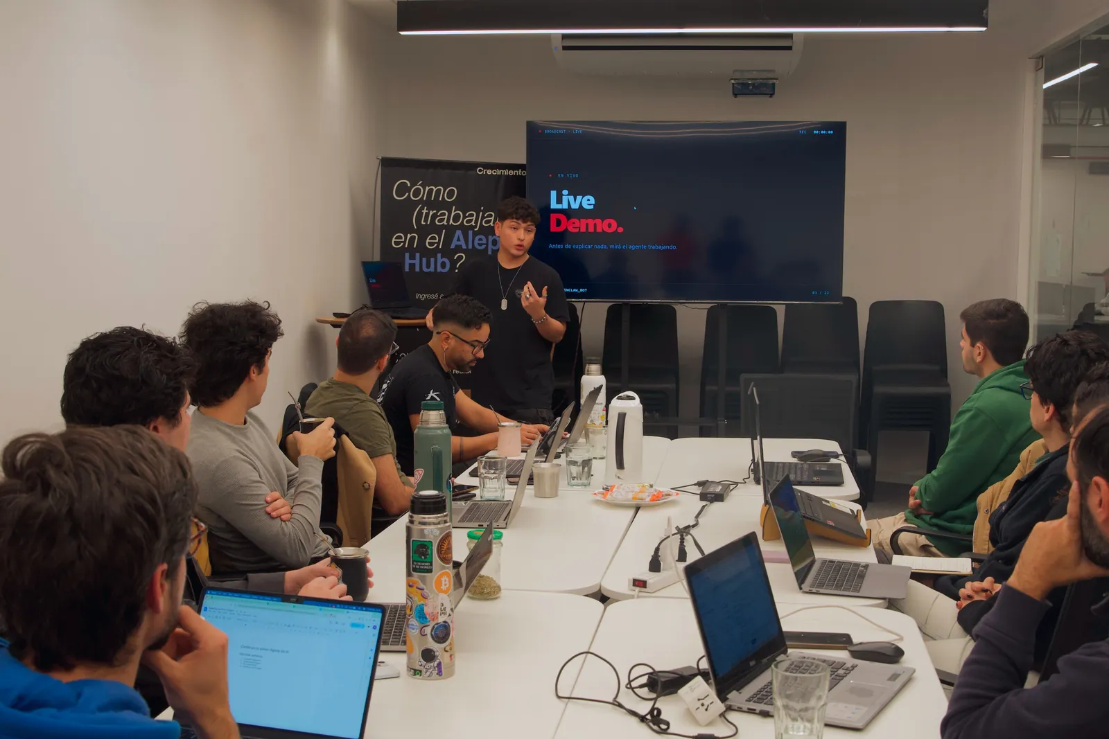 Crecimiento, Aleph Hub, Buenos Aires
